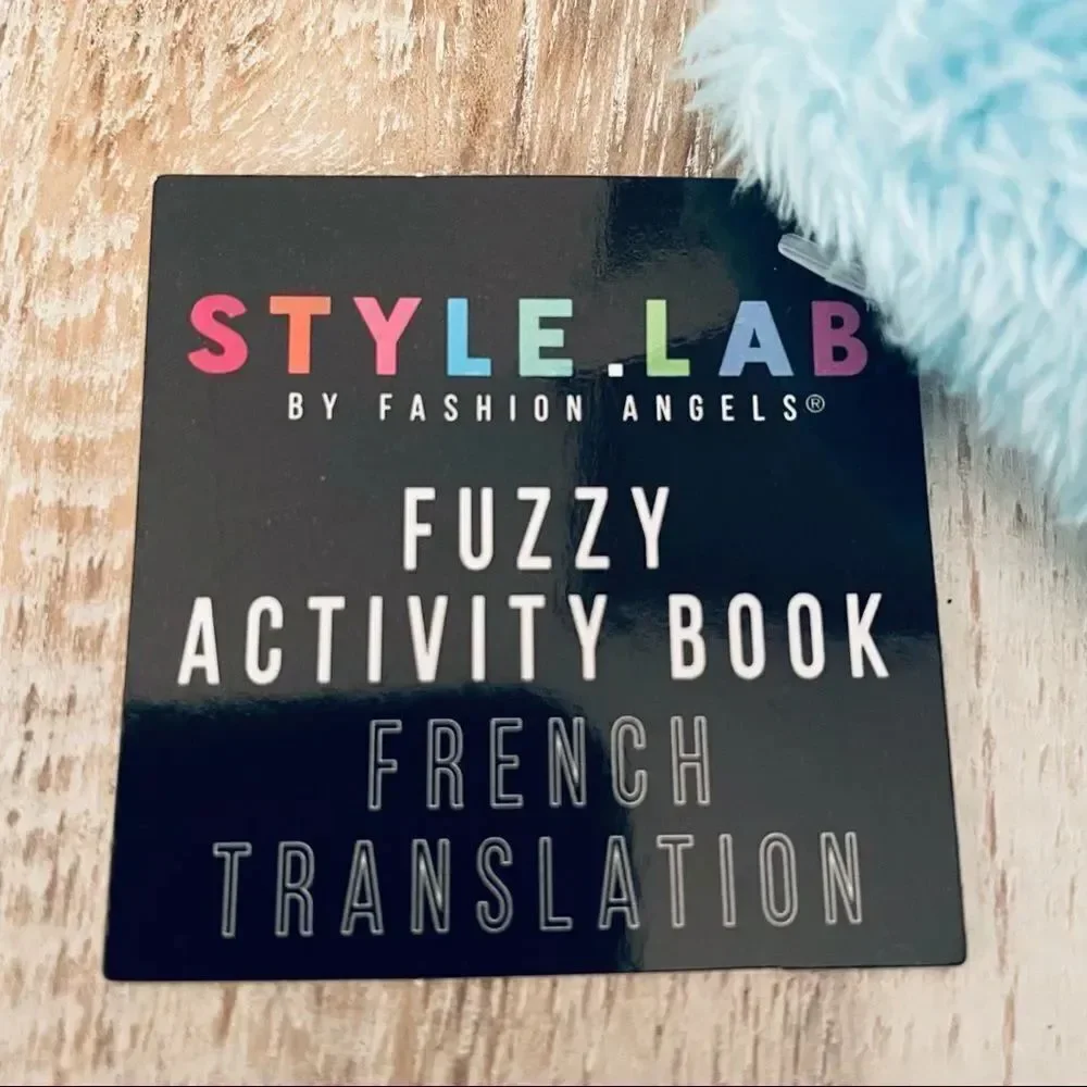 NWT Blue Ranbit Bunny Fuzzy Journal Inspirational Motivational Activity Book